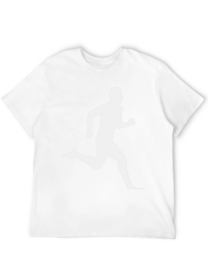 Runner Graphic Black T-Shirt - Athletic Style