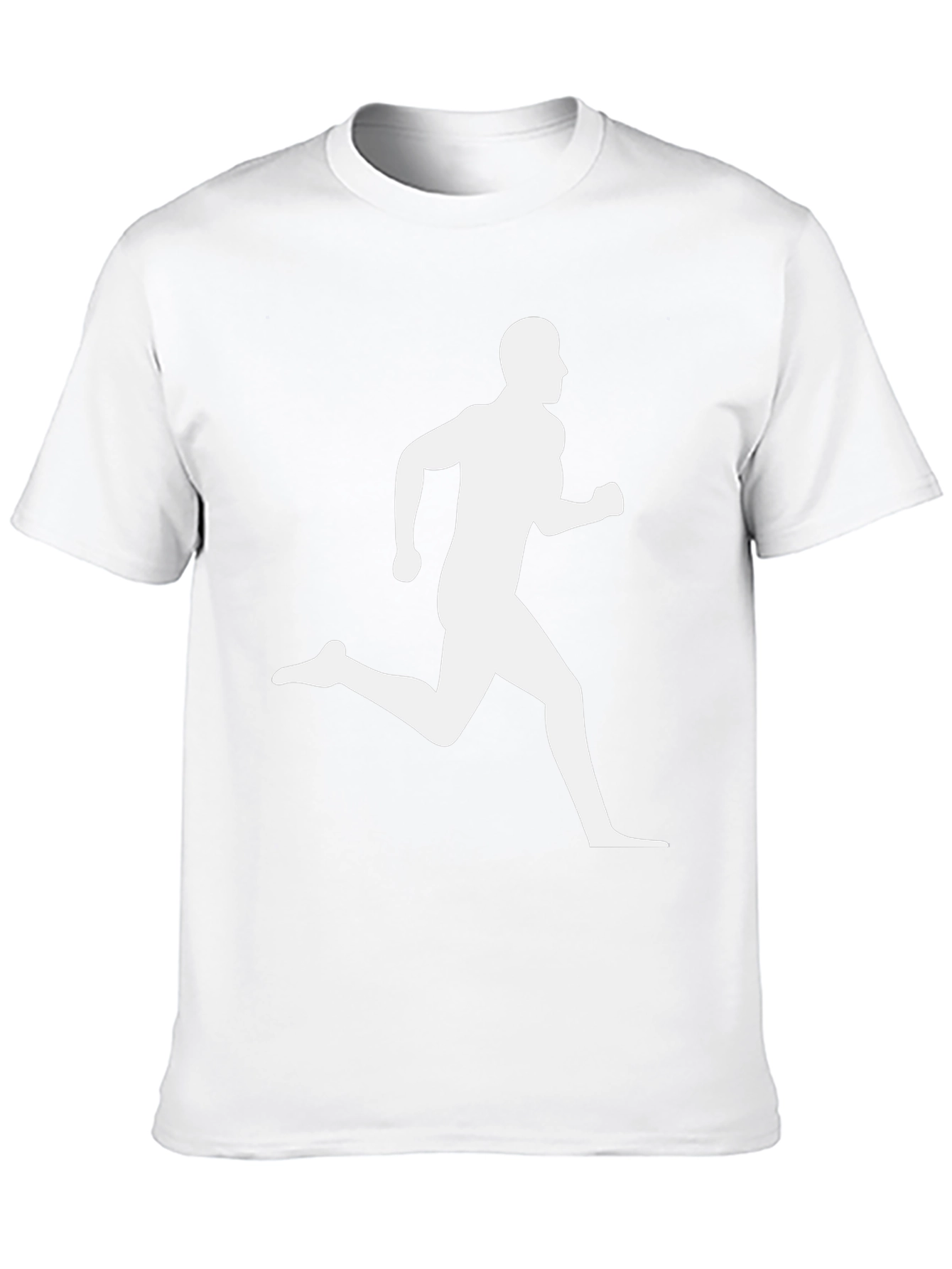 Runner Graphic Black T-Shirt - Athletic Style