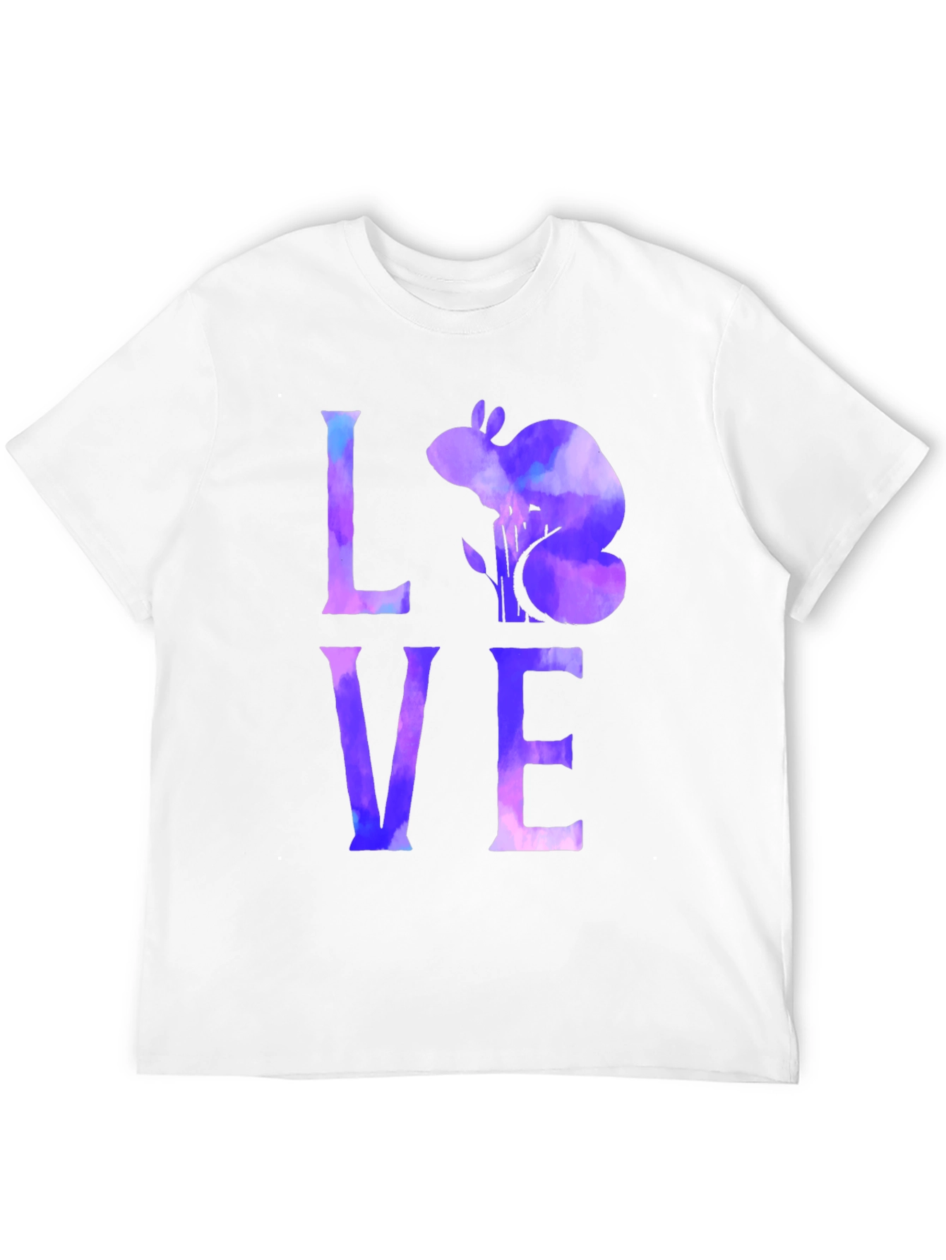 Watercolor Squirrel Love T-Shirt