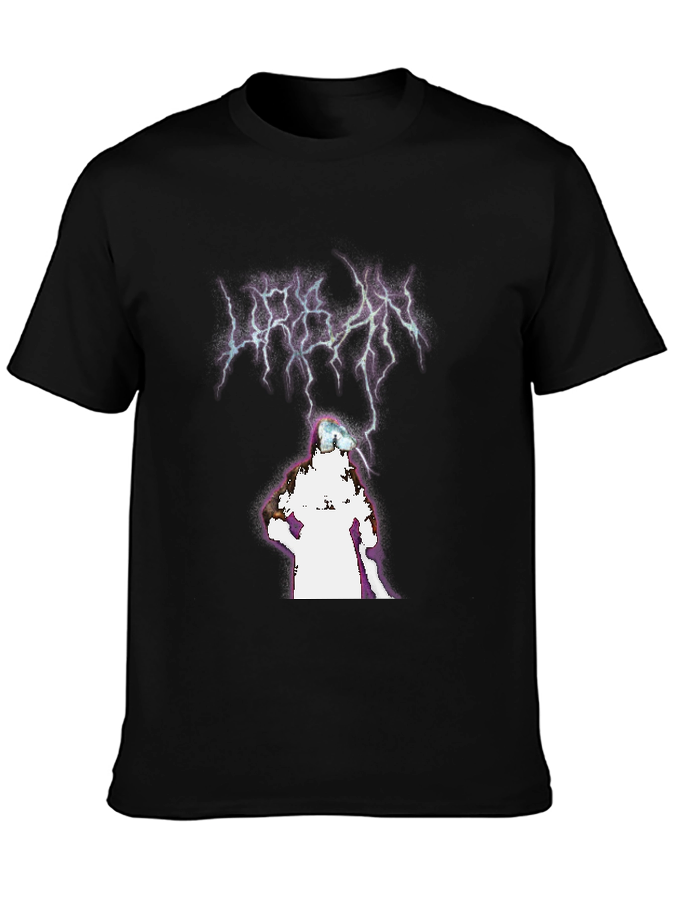 Urban Graphic Print Tee - Black