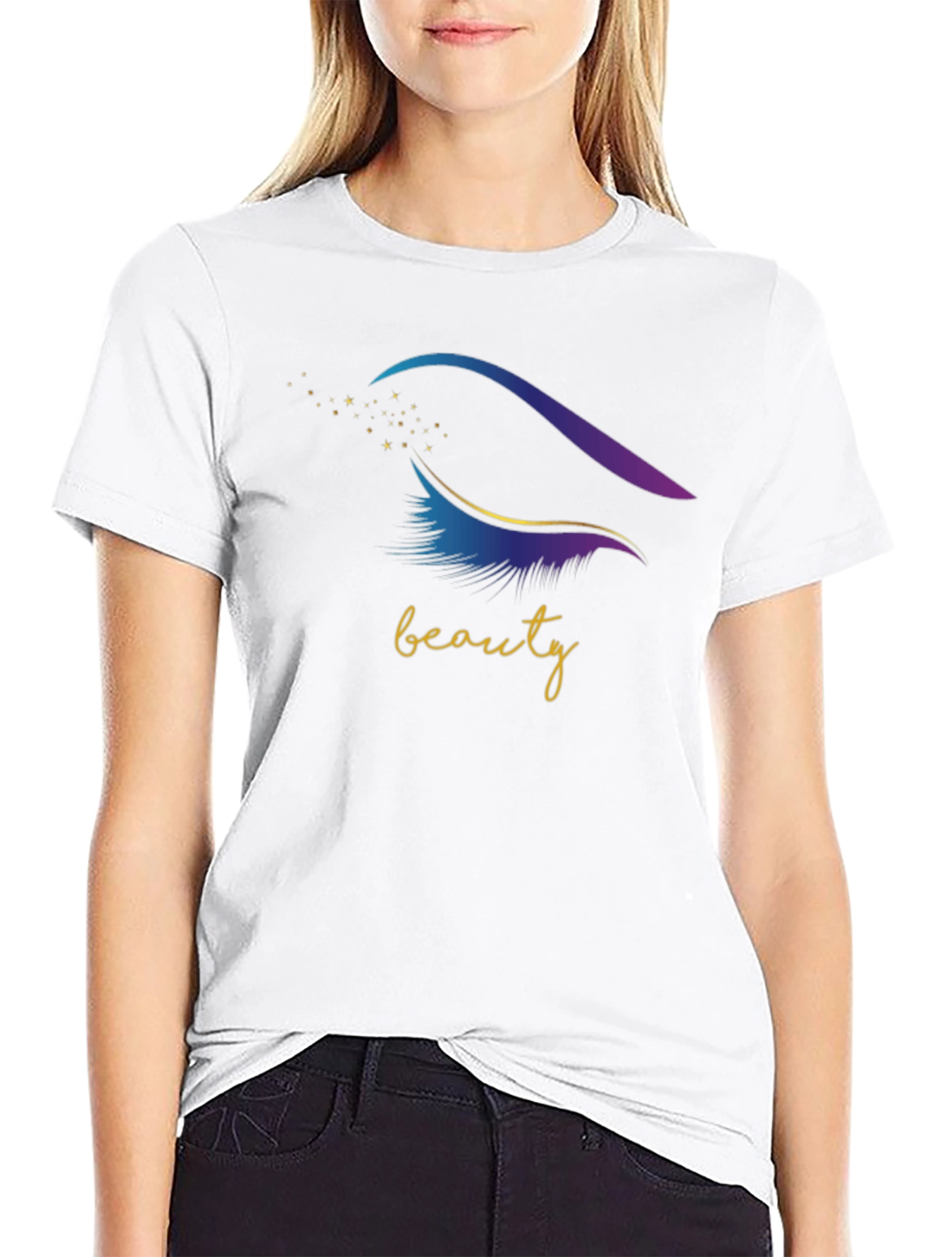 Beauty Eye Graphic T-Shirt - Stylish Mens Tee