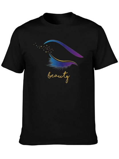 Beauty Eye Graphic T-Shirt - Stylish Mens Tee