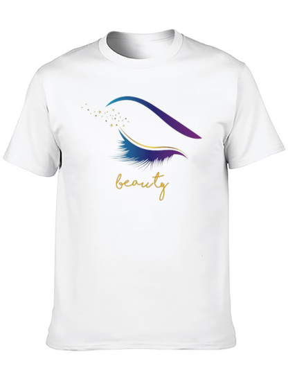 Beauty Eye Graphic T-Shirt - Stylish Mens Tee