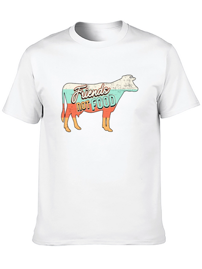 Friends Not Food Vegan Graphic T-Shirt