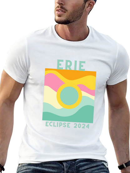 Erie Eclipse 2024 Graphic T-Shirt