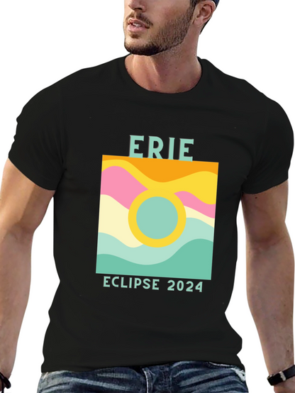 Erie Eclipse 2024 Graphic T-Shirt