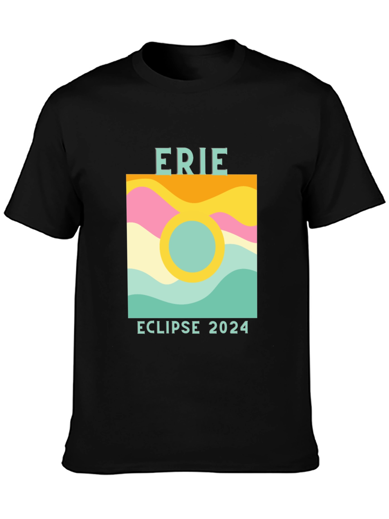 Erie Eclipse 2024 Graphic T-Shirt