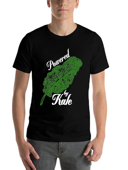 Powered by Kale T-Shirt - Vegan & Healthy