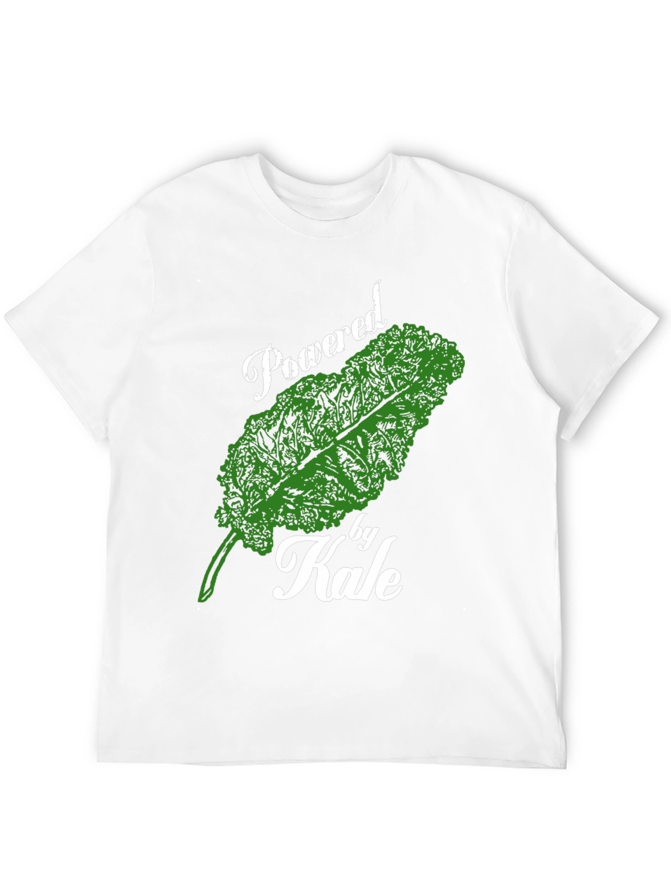 Powered by Kale T-Shirt - Vegan & Healthy