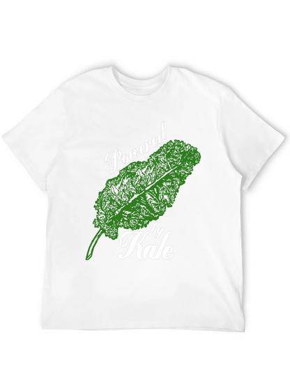 Powered by Kale T-Shirt - Vegan & Healthy