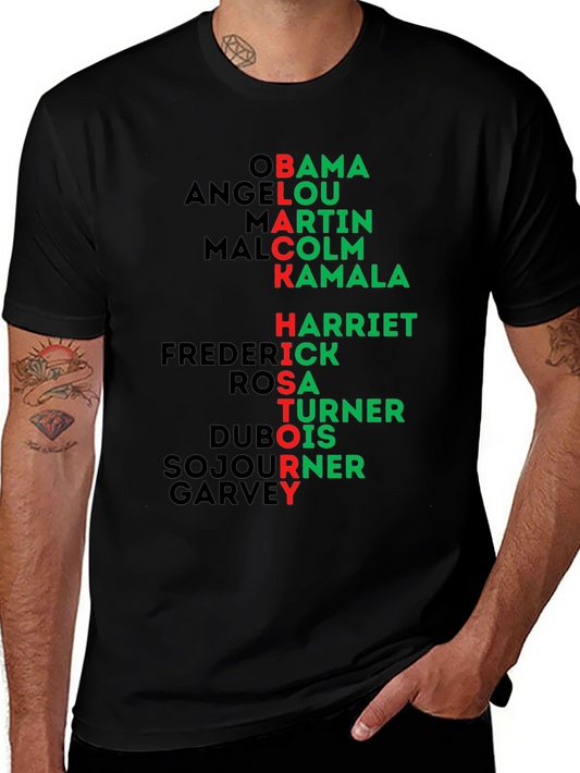 Black History T-Shirt: Obama Martin Kamala & More