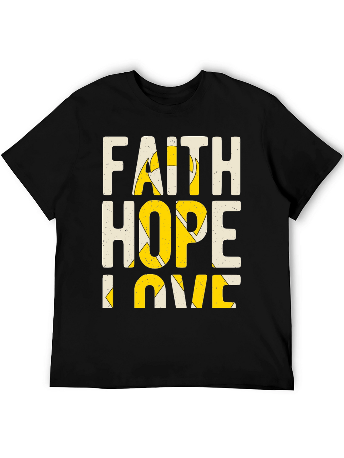 Faith Hope Love Graphic T-Shirt