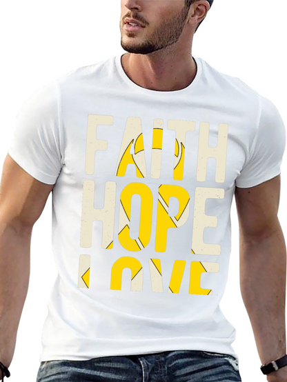 Faith Hope Love Graphic T-Shirt