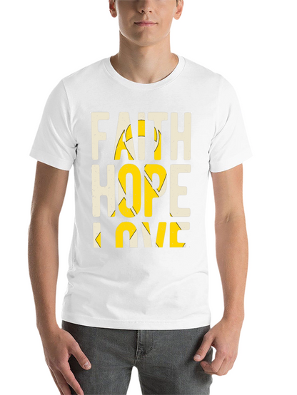 Faith Hope Love Graphic T-Shirt