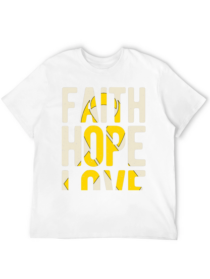 Faith Hope Love Graphic T-Shirt