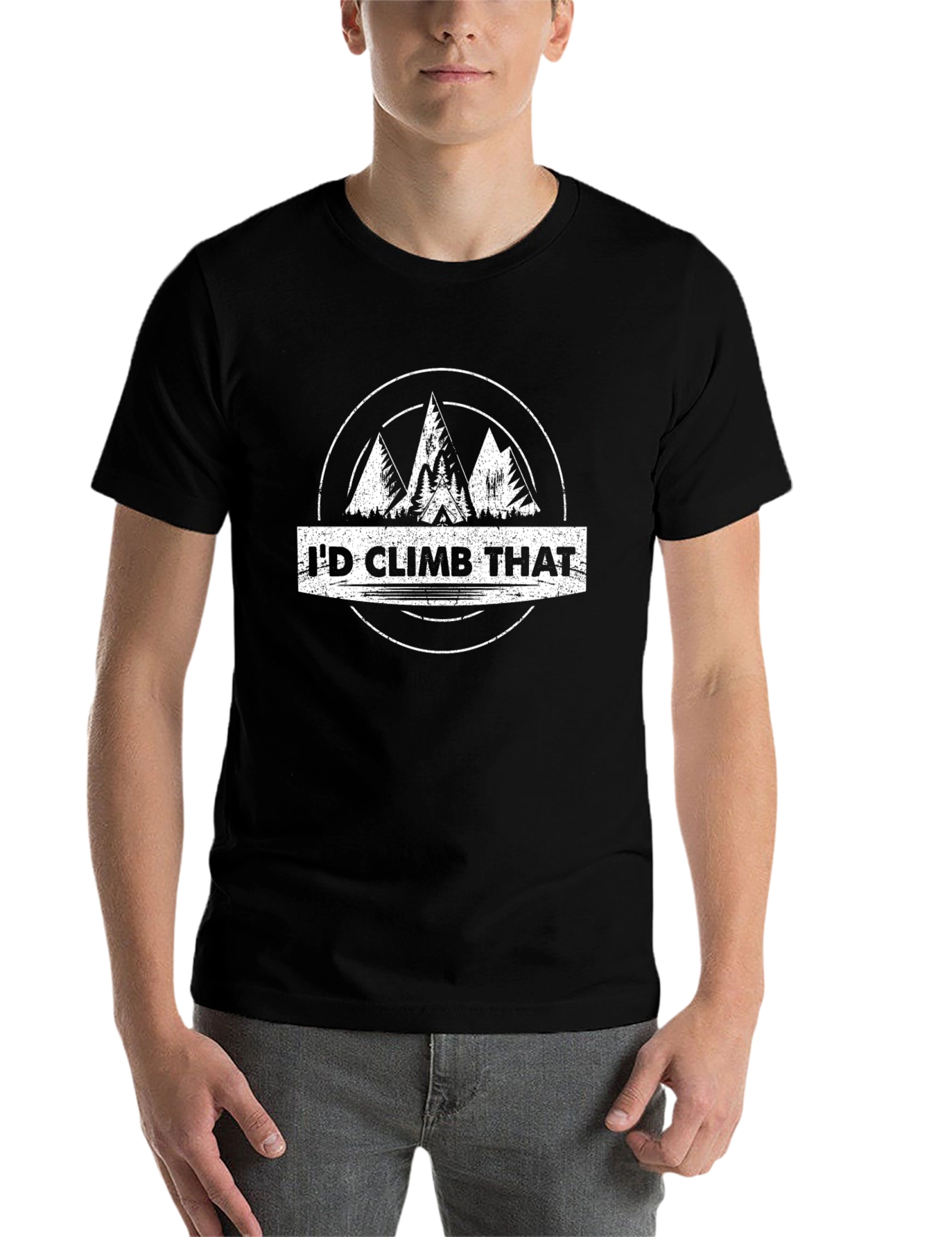 Id Climb That Mountain Tee