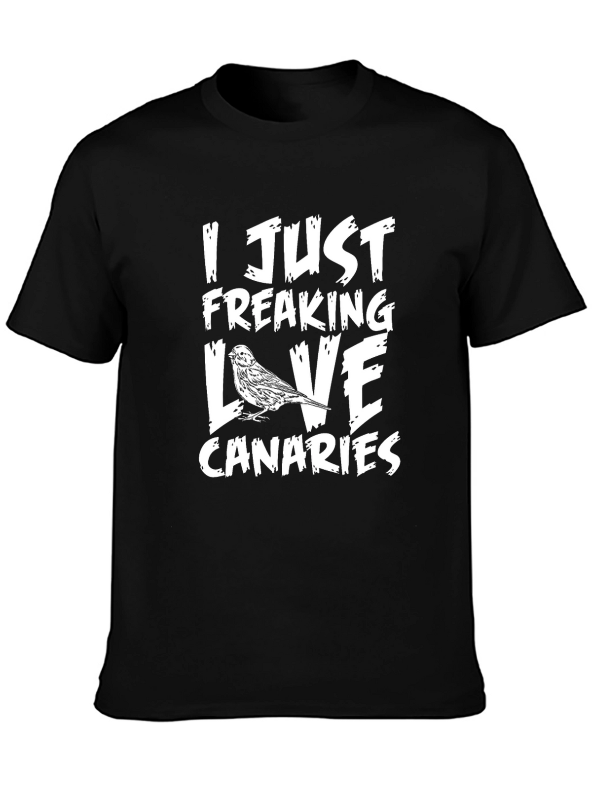 I Just Freaking Love Canaries Graphic T-Shirt