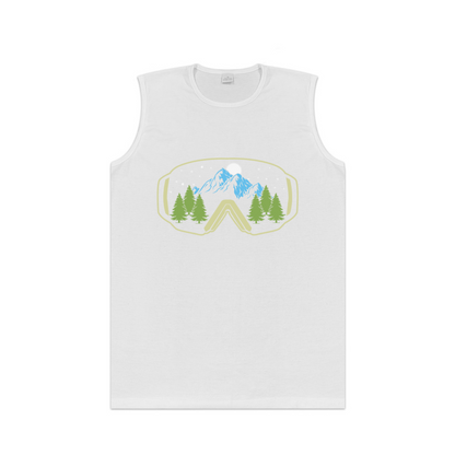 Mountain Ski Goggles Outdoor Sports Men¡¯s Sleeveless Tank