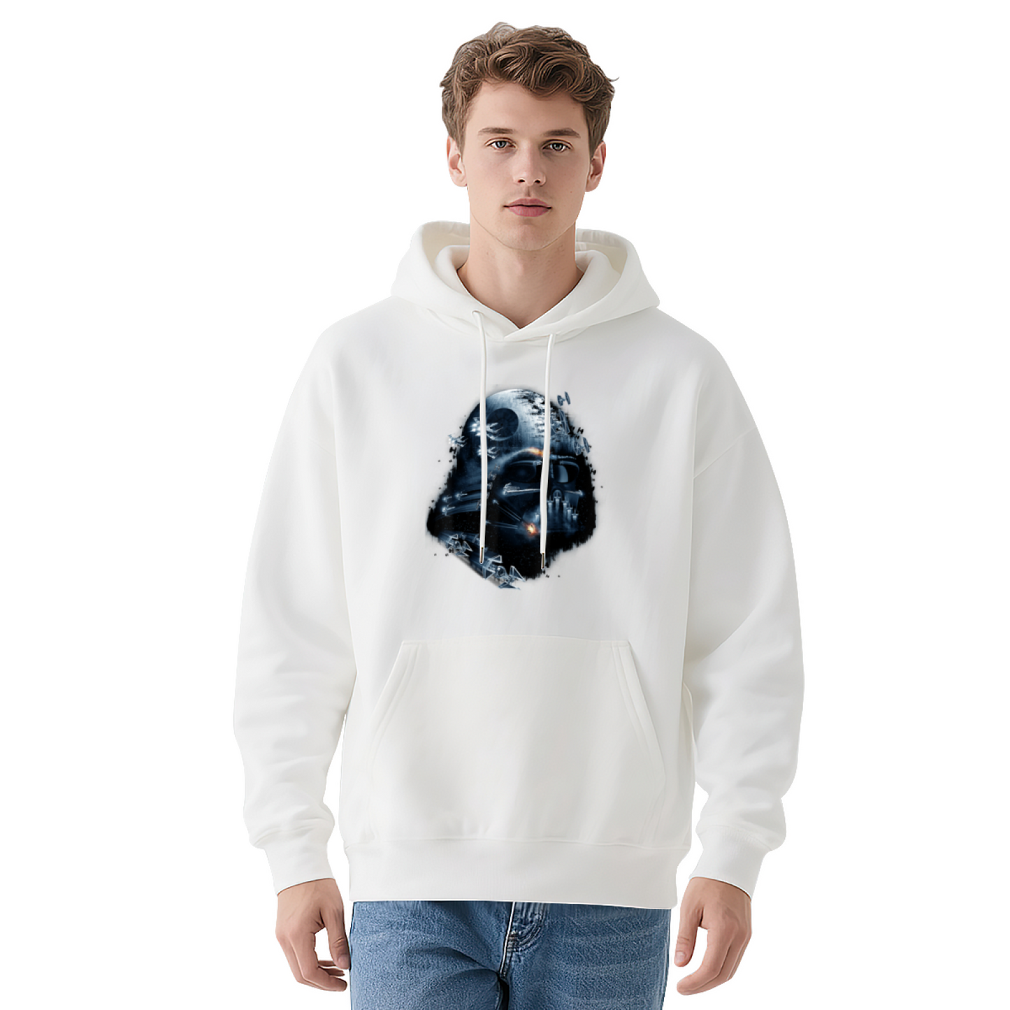 Dark Art Darth Vader Star Wars Hoodie, Soft Comfort Fan Favorite Black Hoodie