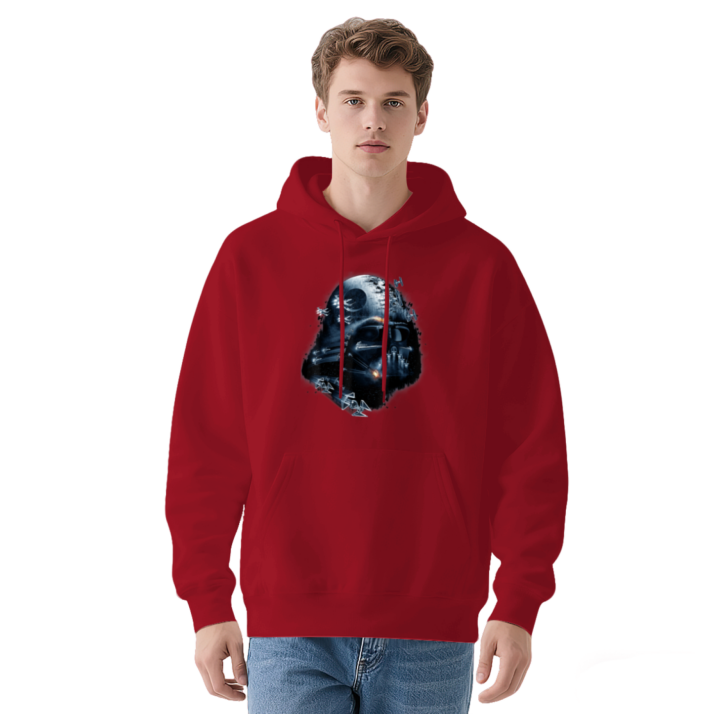 Dark Art Darth Vader Star Wars Hoodie, Soft Comfort Fan Favorite Black Hoodie