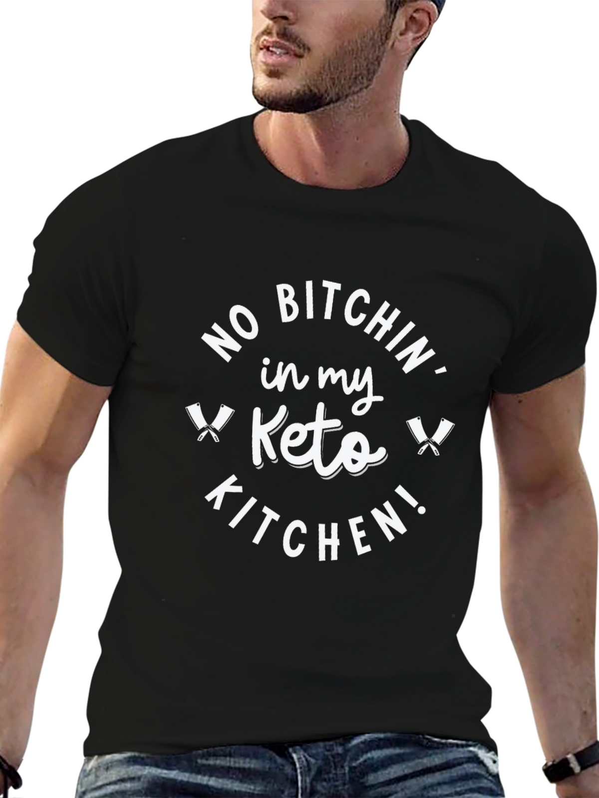 No Bitchin Keto Kitchen T-Shirt