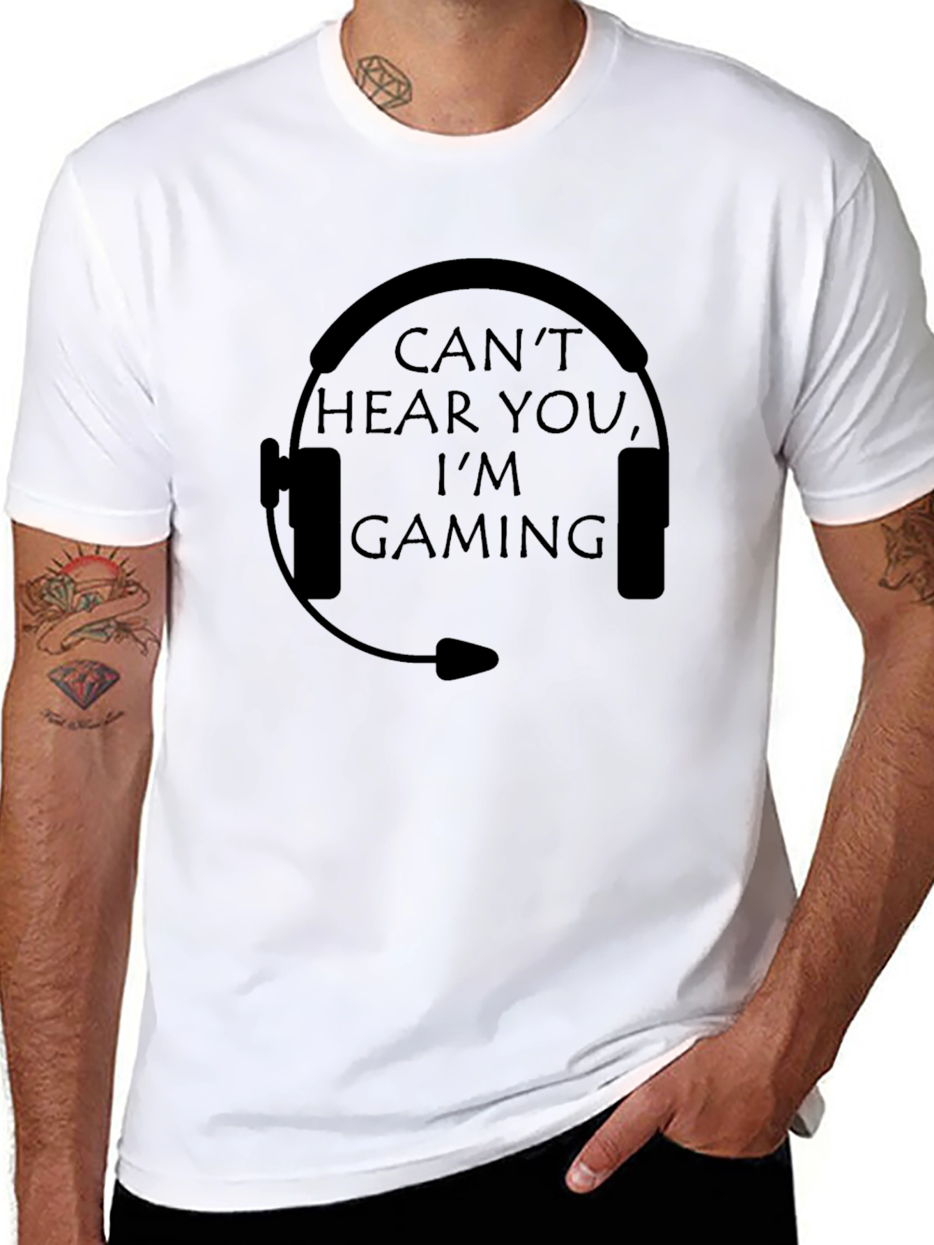 Cant Hear You Im Gaming T-Shirt