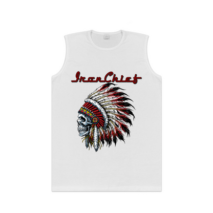Iron Chief Native Skull Retro Tank Top