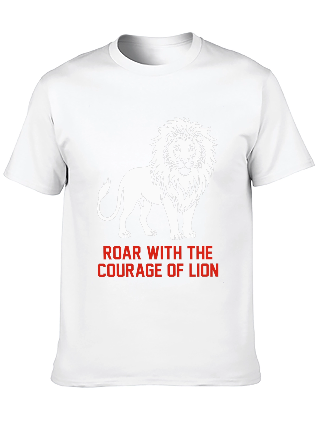 Courage of Lion Graphic T-Shirt
