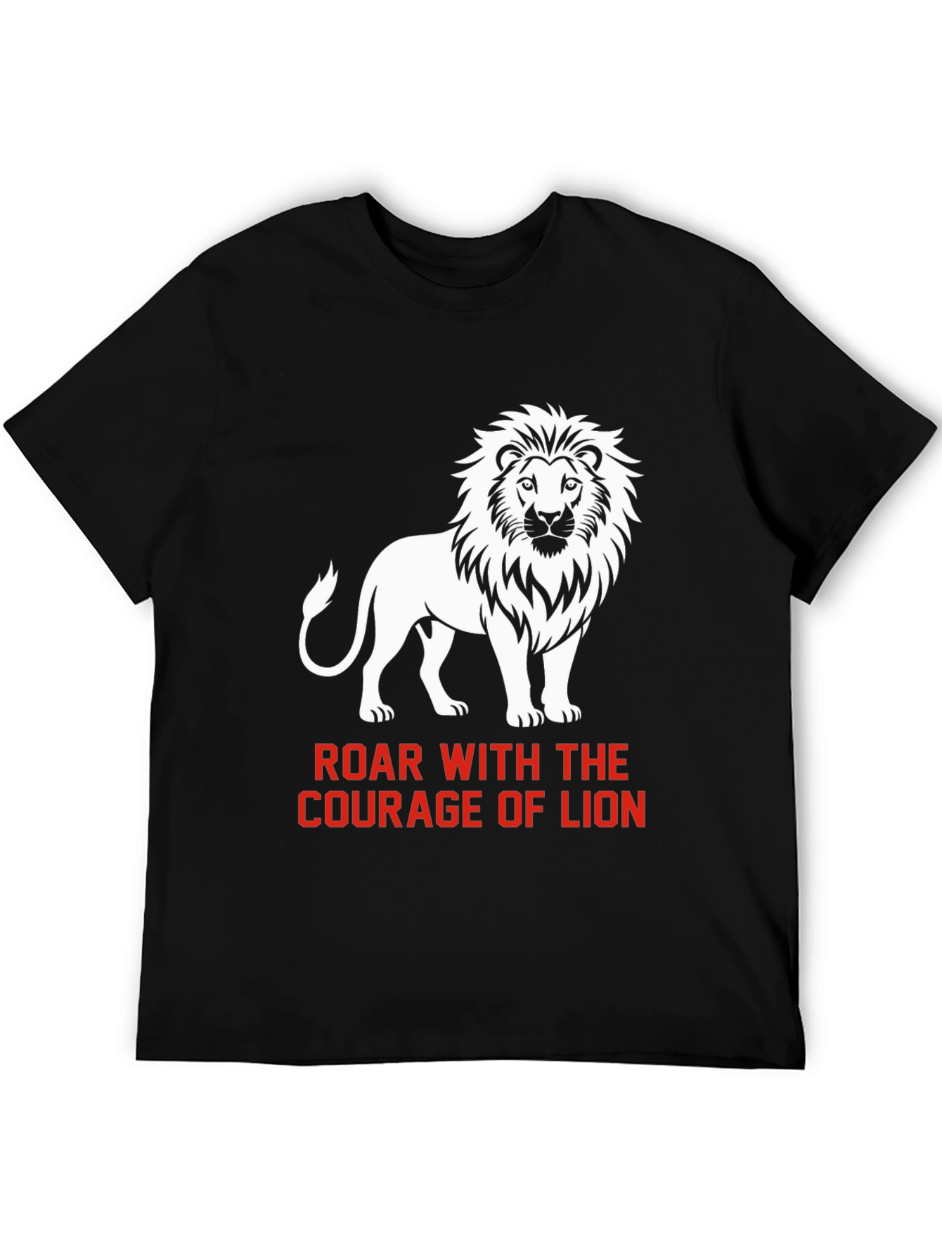 Courage of Lion Graphic T-Shirt