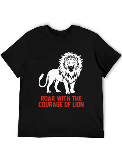 Courage of Lion Graphic T-Shirt