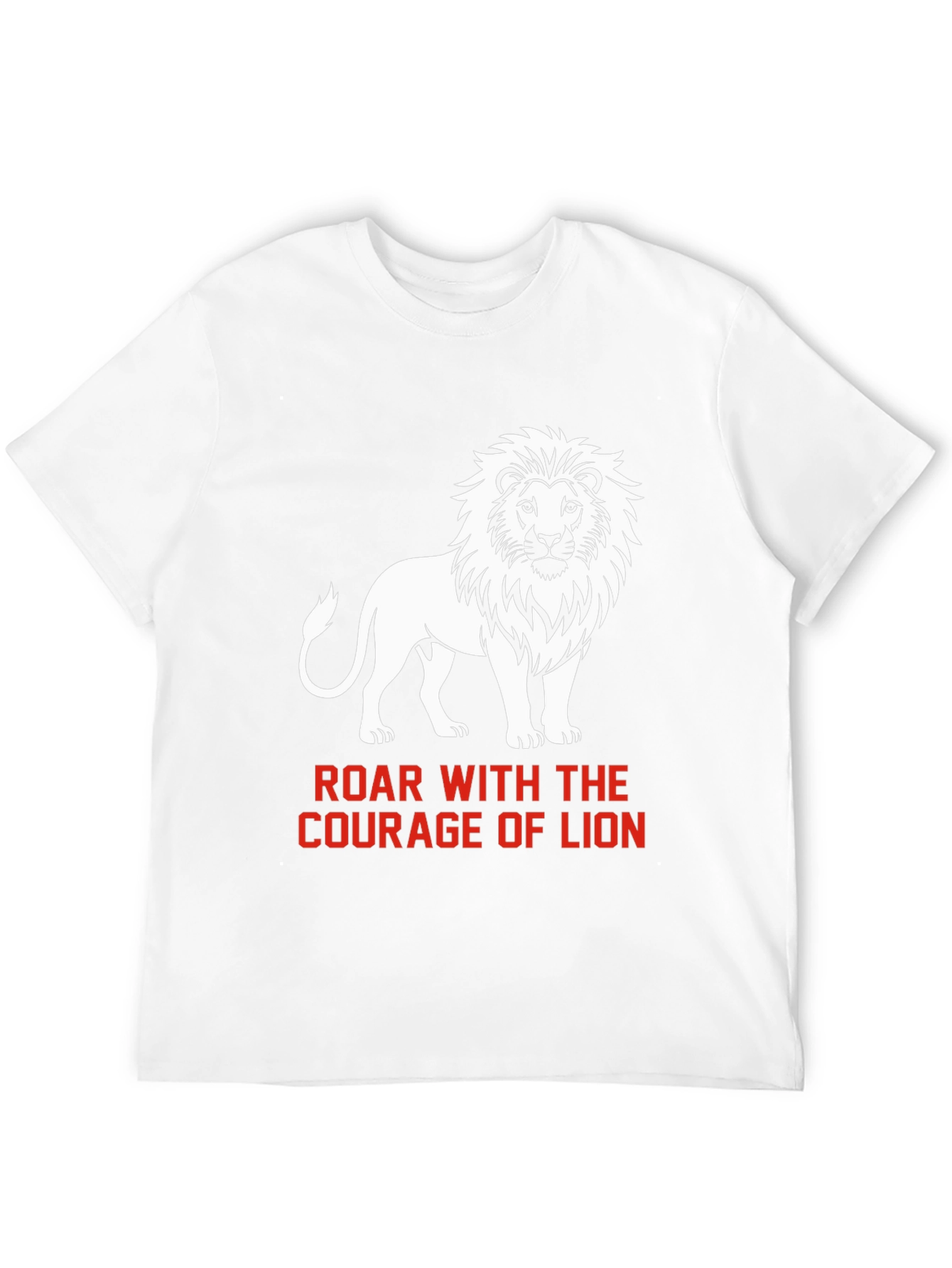 Courage of Lion Graphic T-Shirt