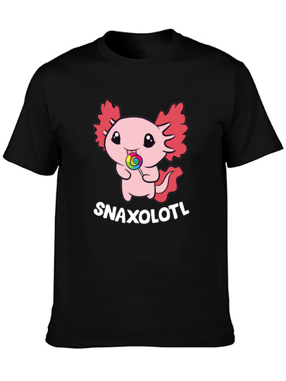 Snaxolotl T-Shirt - Cute Axolotl Candy Tee