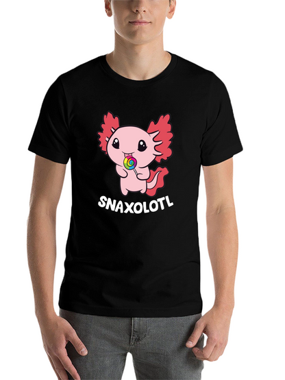 Snaxolotl T-Shirt - Cute Axolotl Candy Tee