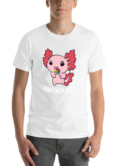 Snaxolotl T-Shirt - Cute Axolotl Candy Tee
