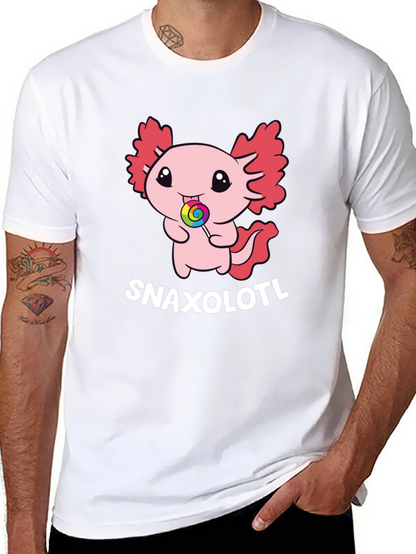 Snaxolotl T-Shirt - Cute Axolotl Candy Tee