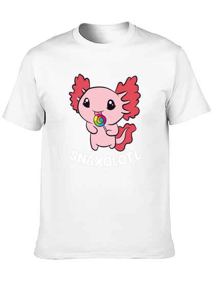 Snaxolotl T-Shirt - Cute Axolotl Candy Tee