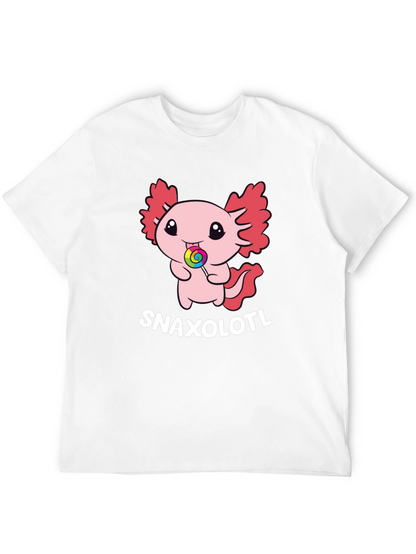 Snaxolotl T-Shirt - Cute Axolotl Candy Tee