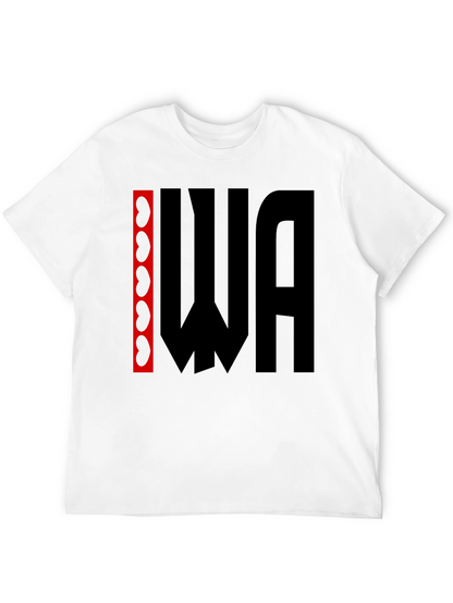 Kidney WA Graphic Tee - Black Cotton T-Shirt