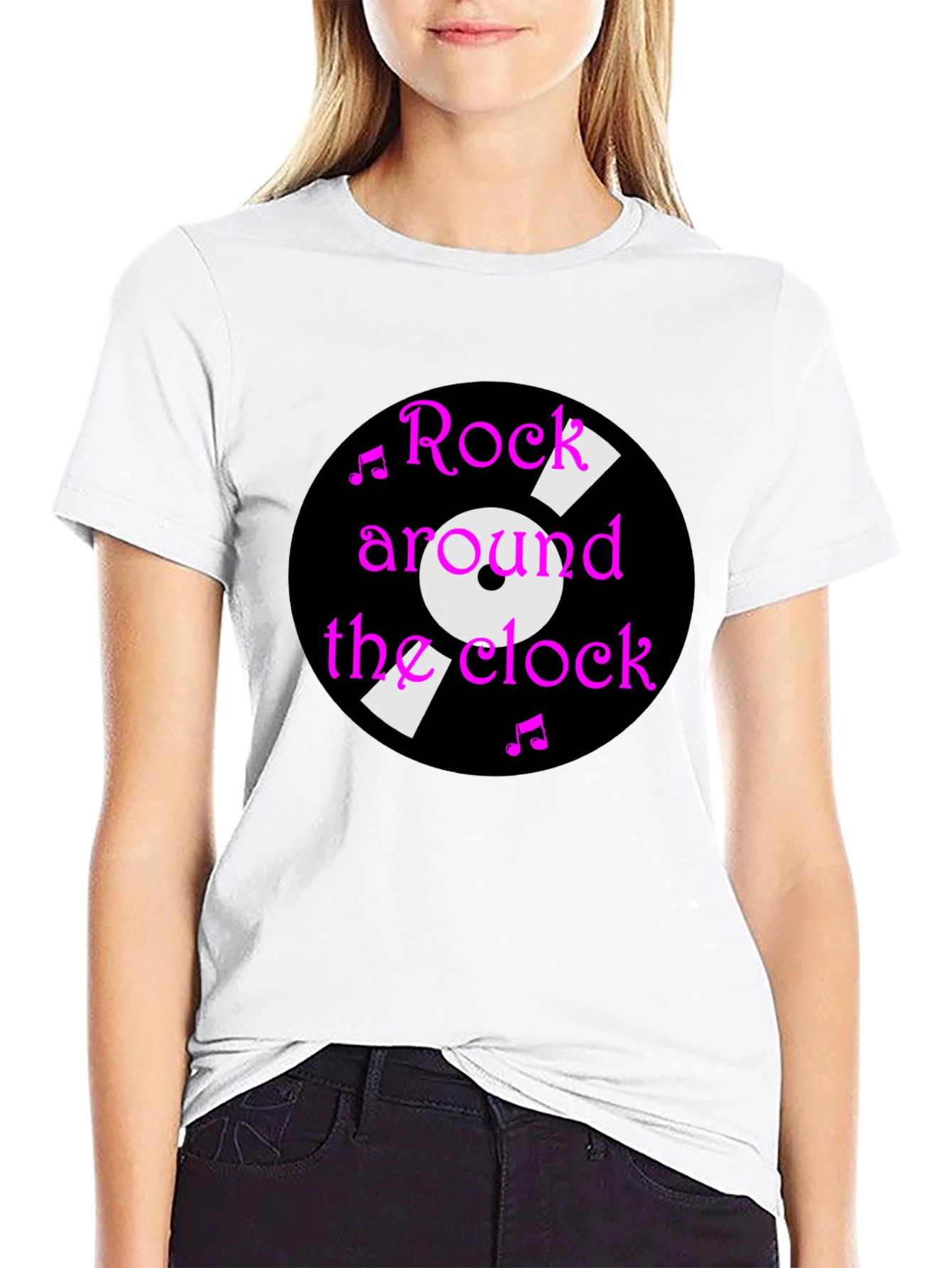 Rock Around the Clock Graphic Tee