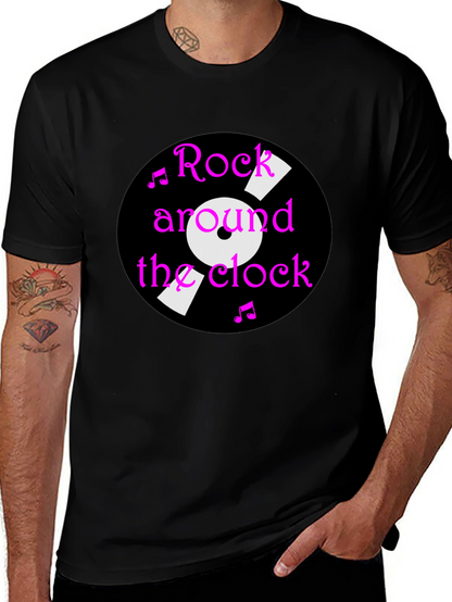 Rock Around the Clock Graphic Tee