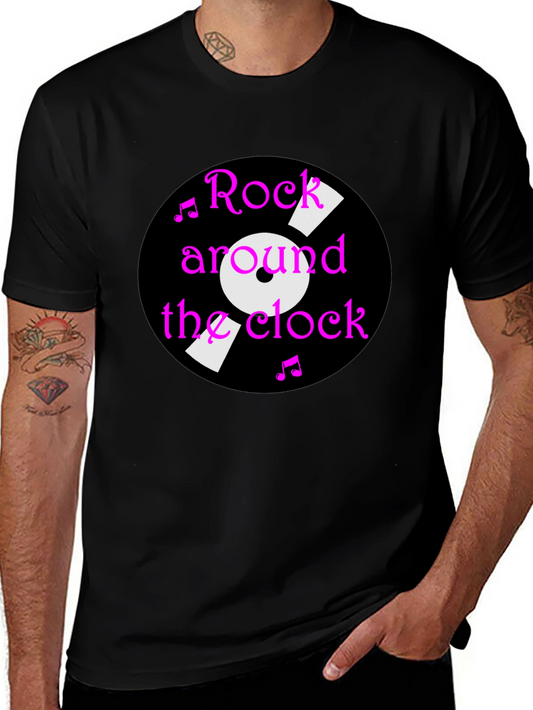 Rock Around the Clock Graphic Tee