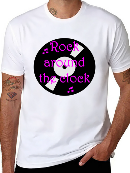 Rock Around the Clock Graphic Tee