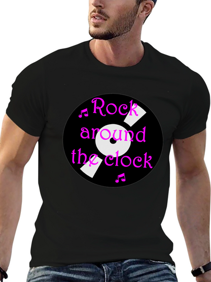 Rock Around the Clock Graphic Tee