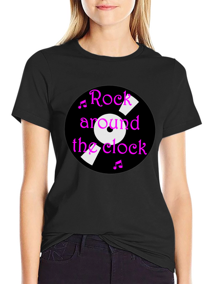 Rock Around the Clock Graphic Tee