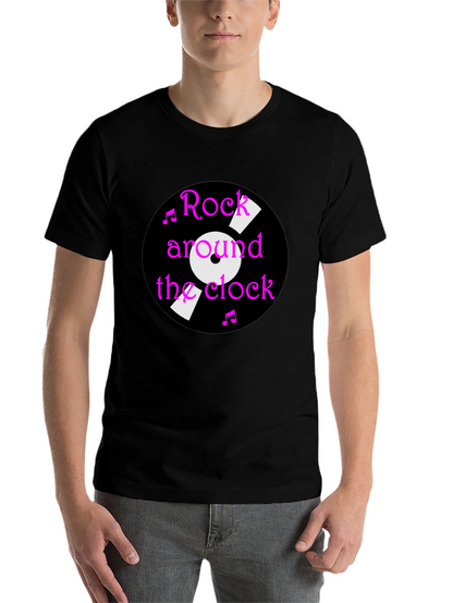 Rock Around the Clock Graphic Tee