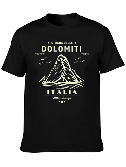 Dolomiti Italia Graphic T-Shirt - Black