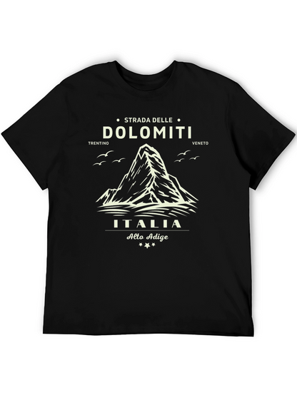 Dolomiti Italia Graphic T-Shirt - Black