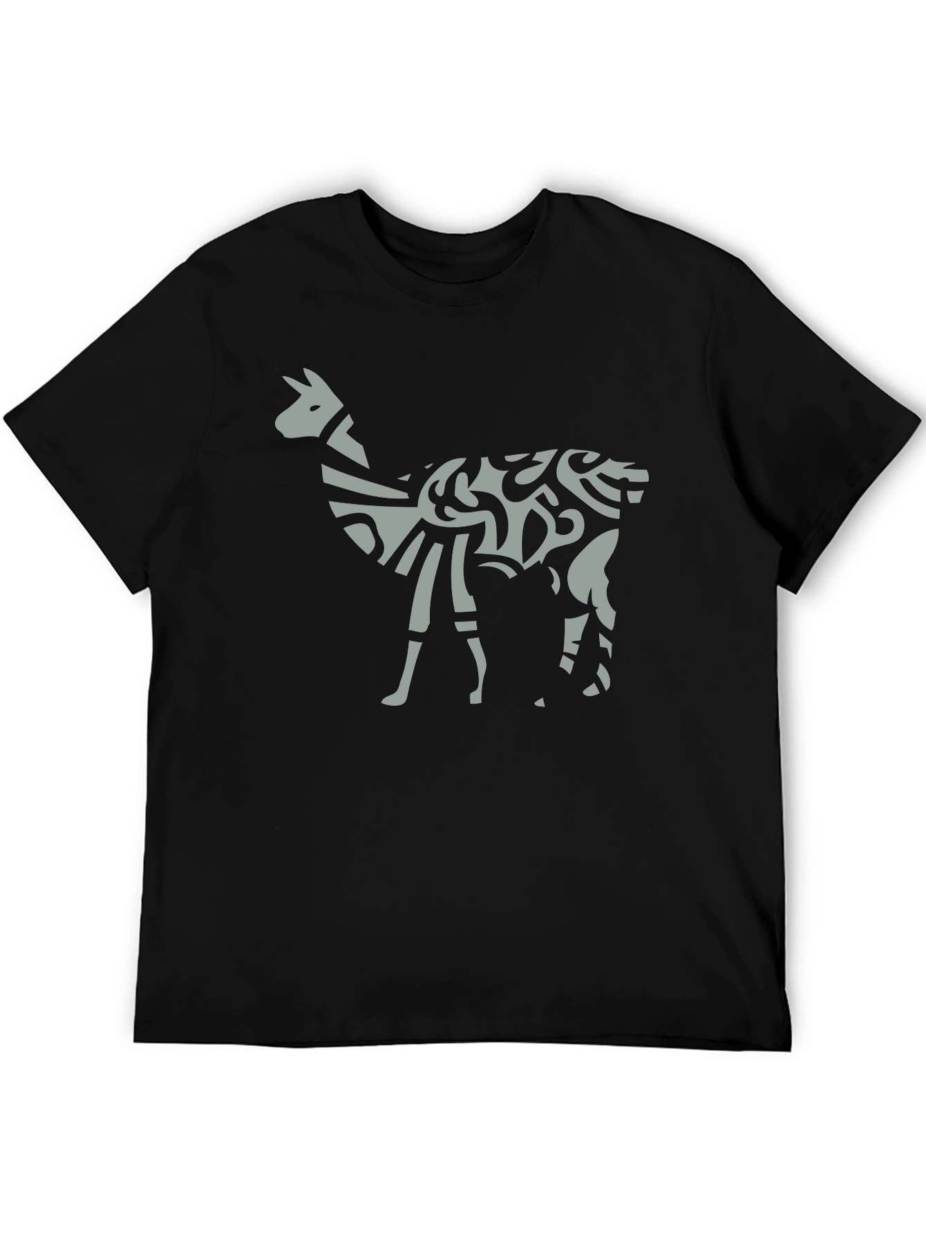 Tribal Llama Graphic Tee - Unique Mens T-Shirt
