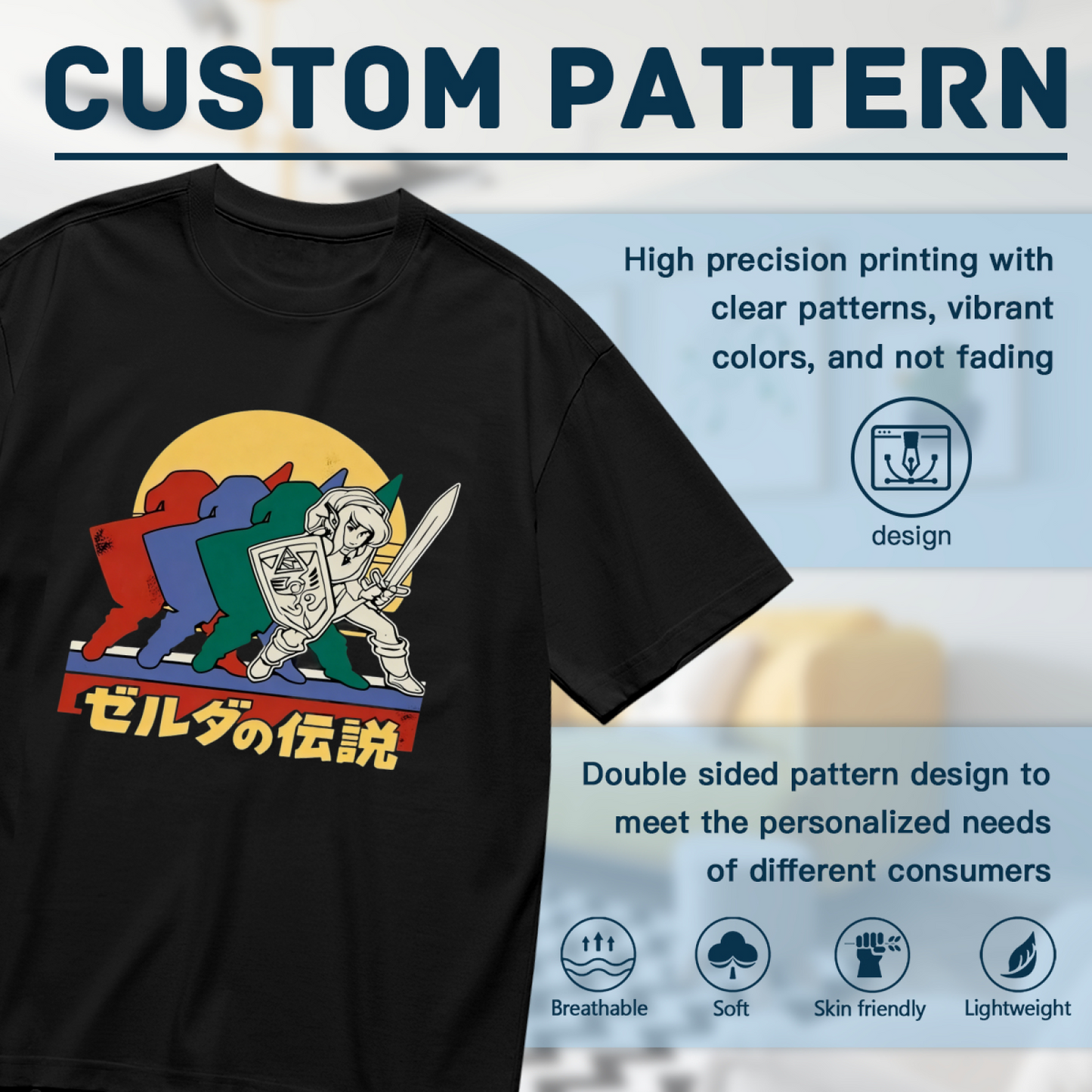 Vintage The Legend of Zelda Retro Game Graphic Plus Size Women Tee