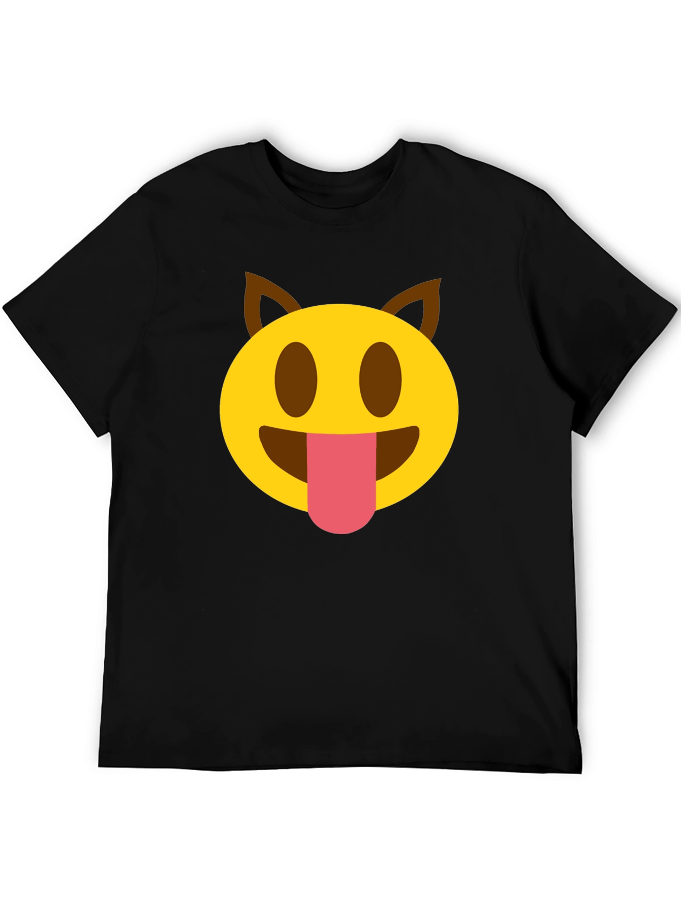 Emoji Dog Tongue T-Shirt